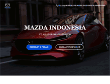 Tablet Screenshot of mazdaindonesia.com